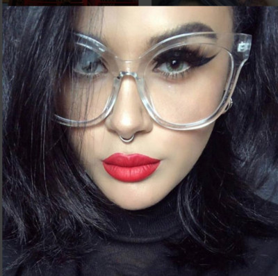 MISS GORGEOUS Women Eyeglasses CAT EYE CLEAR Shadz  Glasses Oversized Blue Light