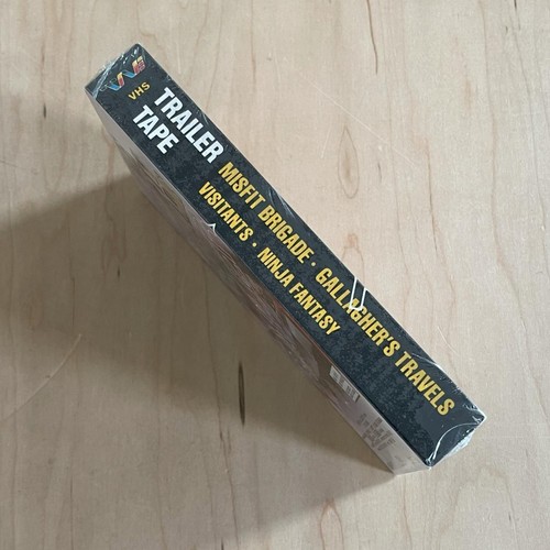 Trans World Ent New Sealed VHS Trailer Tape MISFIT BRIGADE & GALLAGHER'S TRAVELS - Picture 4 of 6