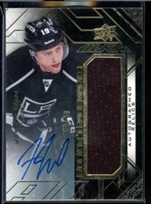 2015-16 UD Black Rookie Trademarks Autograph Relics Gold #JW Jordan Weal 40/40