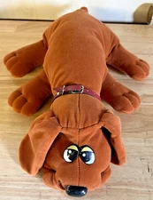 Vintage 1985 18" Brown POUND PUPPY Original Tonka  With Collar Animal Toy