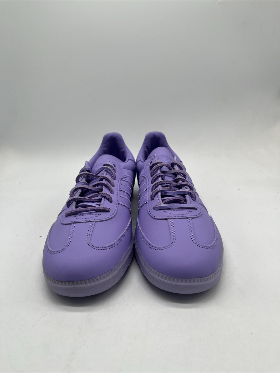 Adidas Pharrell x Samba Human Race Purple Shoes IE7296 Men's Size