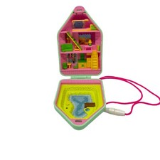 Pretty Pixies Locket Vintage 1992 Lake House Compact Playset Polly Pocket Style