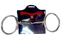 CIRCLE Y SNAFFLE BIT--LOOSE RING TWIST-- NEW WITH TAGS