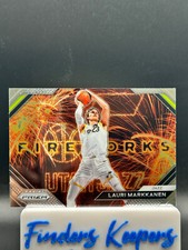 2023-24 Prizm Basketball *FIREWORKS* Insert LAURI MARKKANEN #23~JAZZ
