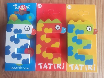 Tatiri Holzbuchstabe ''E'', aus dem Hause Fridolin, verschiedene Farben