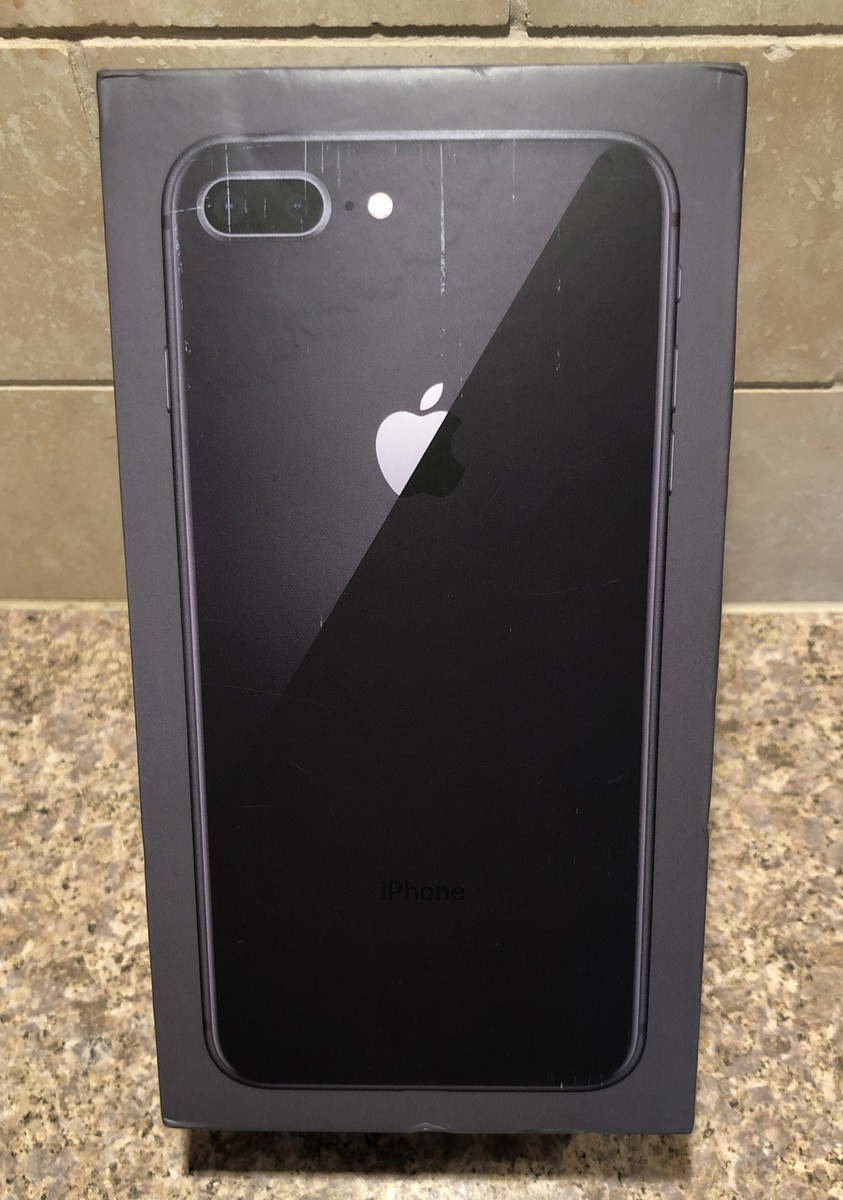 Apple iPhone 8 Plus Empty Original 64GB Space Gray *BOX ONLY