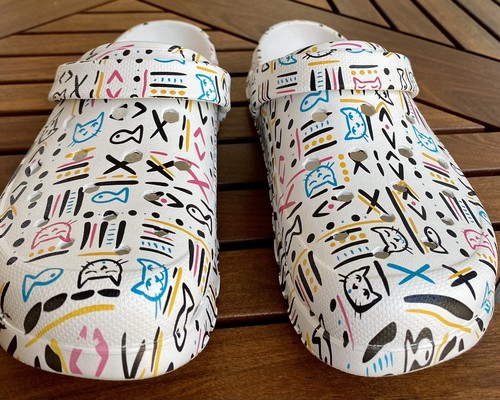 skechers clogs white