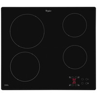 Whirlpool Akt809/ne - 4 Zone Ceramic Hob With Touch Controls Whirlpool Akt809/ne - 4 Zone Ceramic Hob With Touch Controls