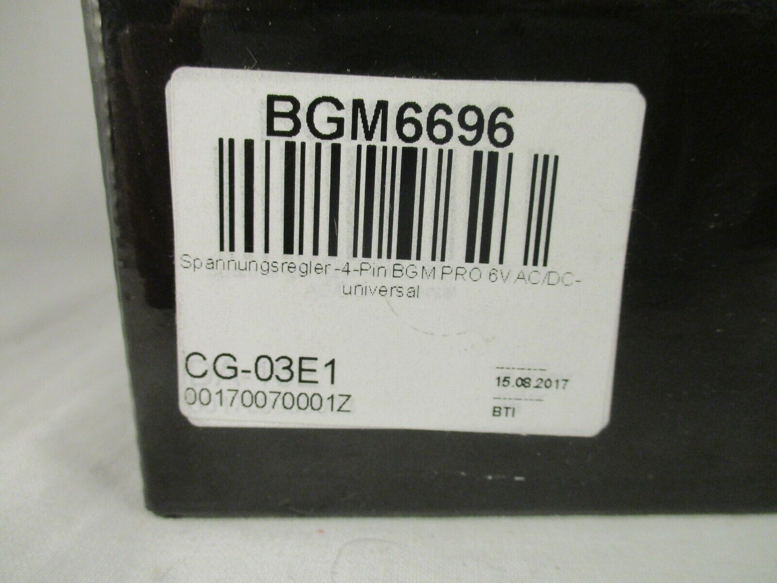 BGM 6696 voltage Fresno Free shipping Mall regulator