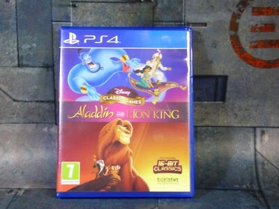 Disney Classic Games: Aladdin and The Lion King 16 Bit Classics Game (W502) - Image 1 of 2