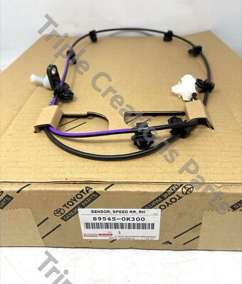 kooo　黒　36 Toyota Genuine 89545-0K300 Sensor Speed Rear RH 895450K300 OEM | eBay