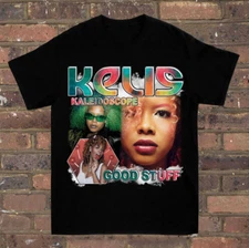 Hot Trend Kelis Black Short Sleeve Cotton Unisex All Size Tee Shirt AD3412