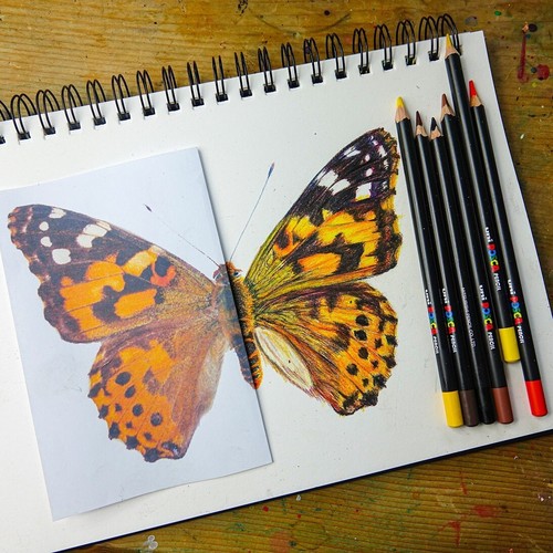 Uni Posca Oil Wax Pencil Sets (12) - Bright Colours Multi Effect Artist Packs - Picture 3 of 7