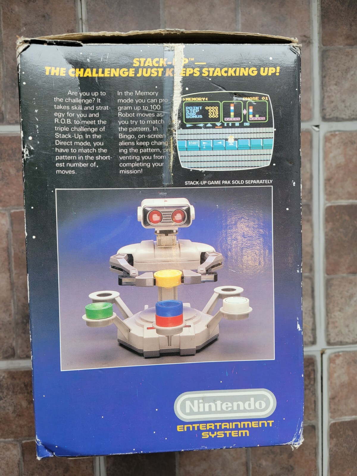 ROB The Robot In Box Original 1985 Nintendo Standalone | eBay