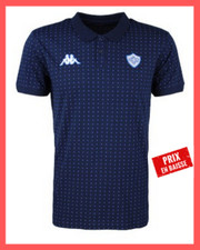 Castres Olympique Rugby Polo Kappa Homme Bianca Top 14 Pro D2 FCG CO Rugby