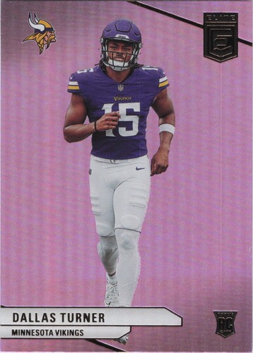 Dallas Turner 2024 Panini Encore #224 Rookie Autograph #/199 RC Auto