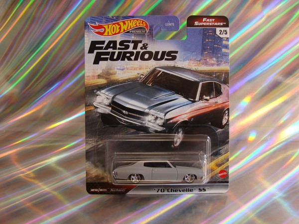 Hot Wheels Gm ´70 Chevelle Ss Fast Superstras Fast & Furious 2/5 Ovp/Neu 1:64-image
