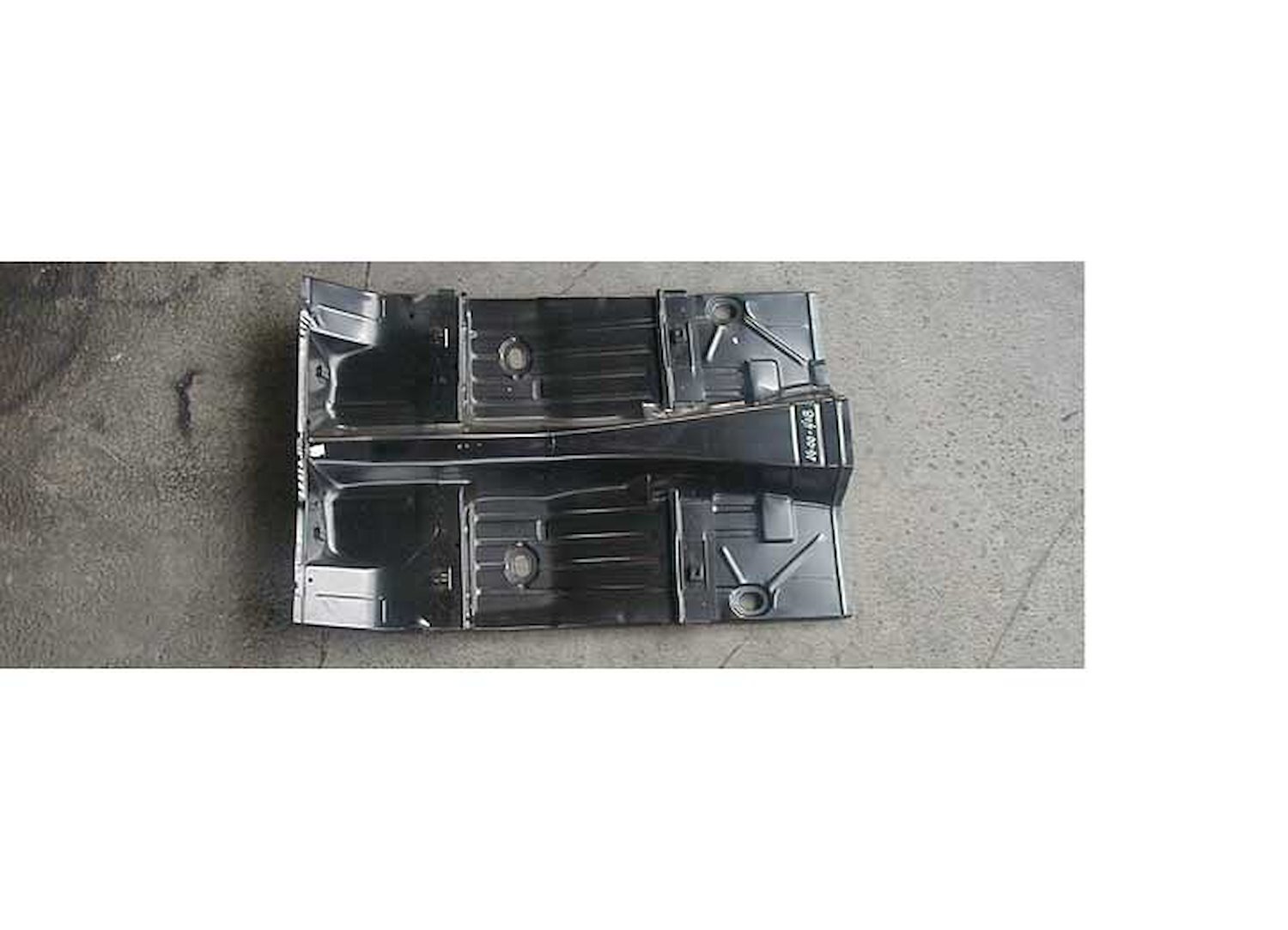 Sherman Parts 695-46T Full Floor Pan Assembly with Braces Attached 1967-69 Camar