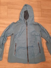 Columbia Sportswear Jacket Women's XL Blue 100 Nylon Windbreaker Zipper Hooded