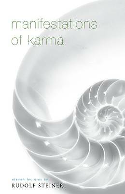 Manifestations of Karma by Rudolf Steiner (Paperback, 2000)
