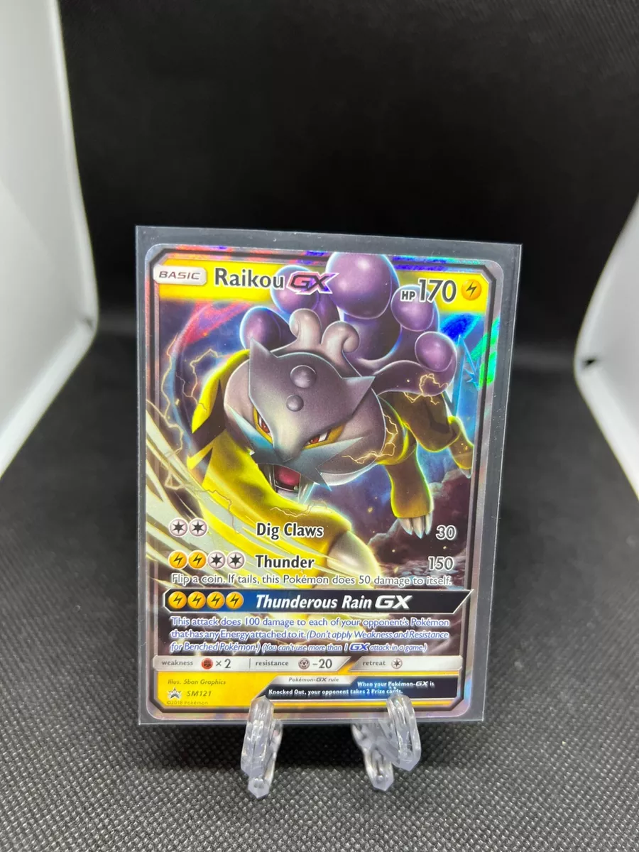 Pokemon, Toys, Raikou Gx Pokemon Card