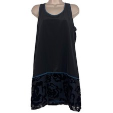 Black Swan Dress Women's Large Sleeveless Above Knee Lightweight