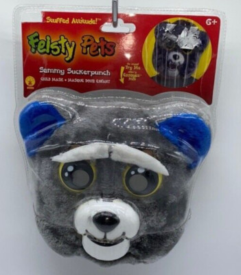 Feisty Pets Sammy Suckerpunch Dog Child s Halloween Pretend Play Mask by Rubies