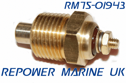  1/2" NPT Wassertemperatursender für Mercruiser, OMC, Crusader, 97258A1 - Bild 1 von 2