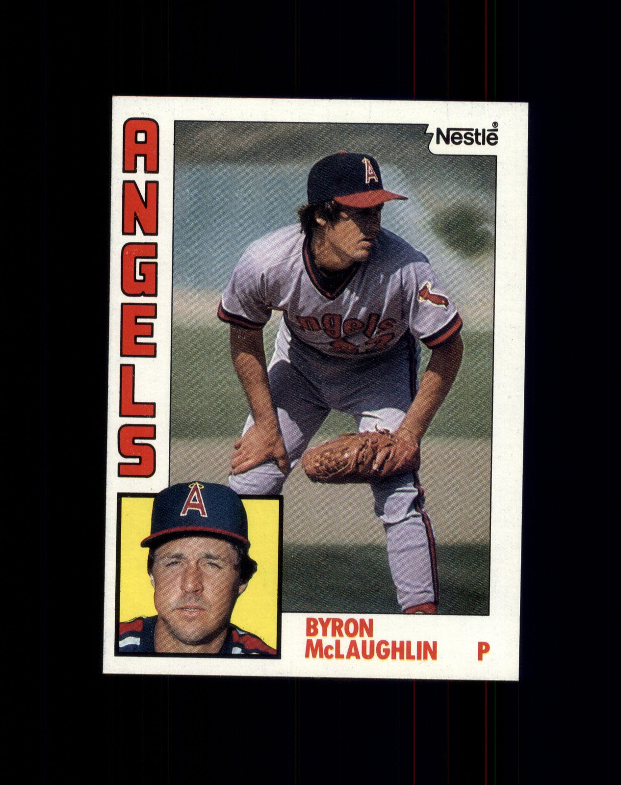 1984 Nestle #442 Byron McLaughlin - California Angels NM/MT (A02A)