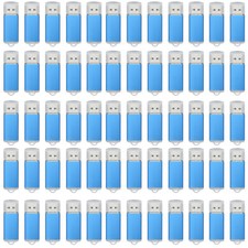 Kootion 100PCS 16GB USB2.0 Metal USB Flash Drive External Drive Thumb Drive Blue