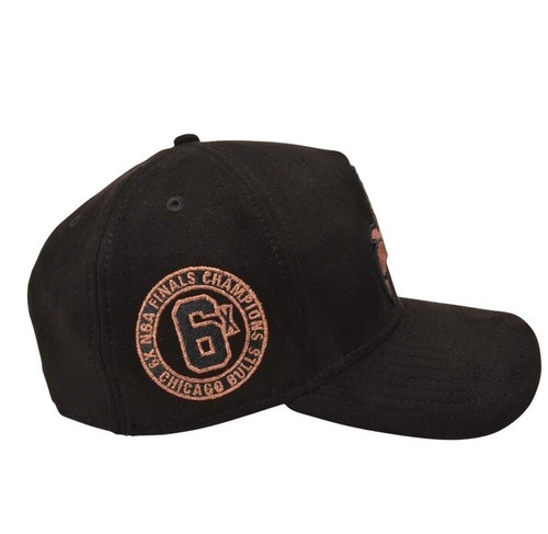 New Era 9Forty Chicago Bulls Snapback Hat Match Foamposite Copper - Picture 3 of 5