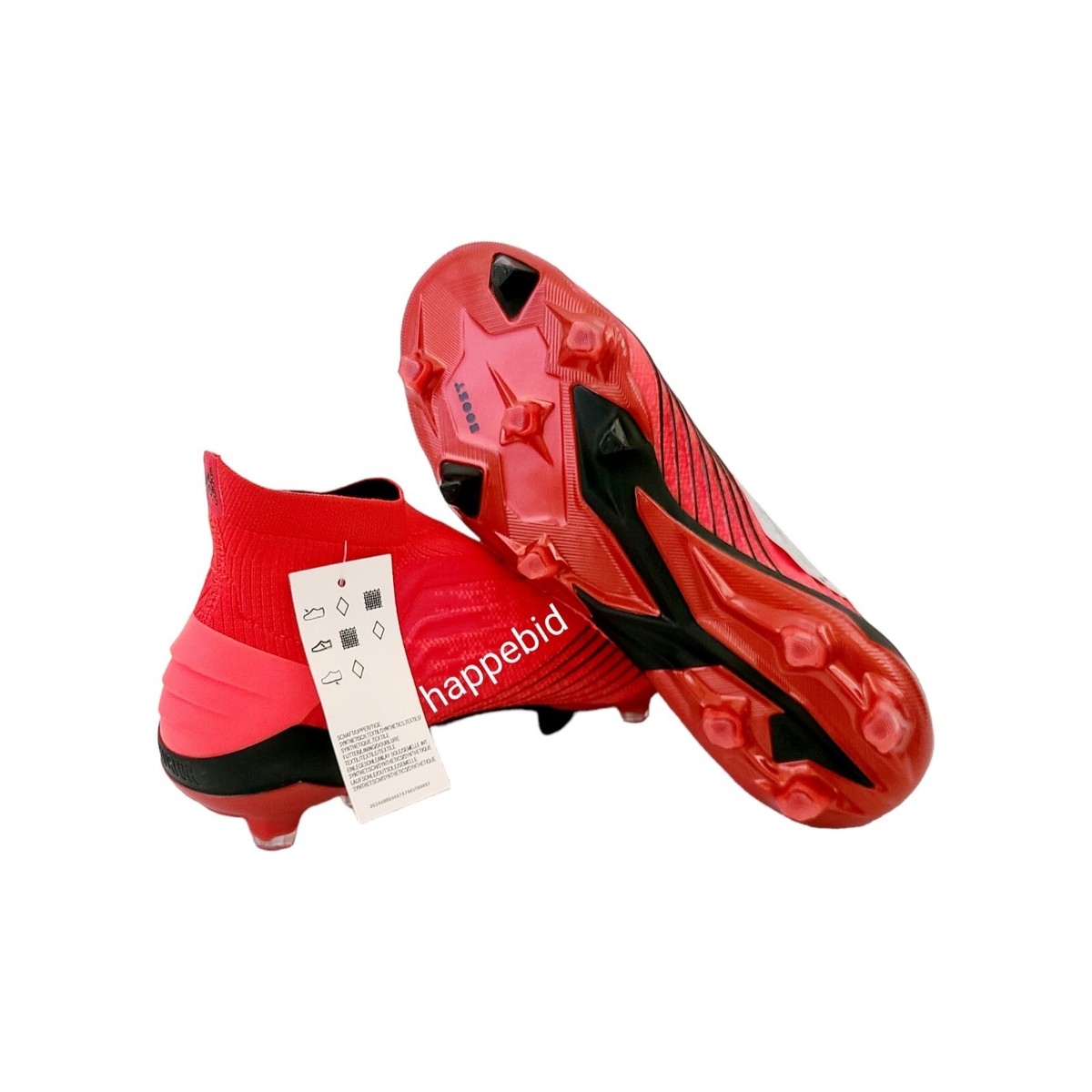 BRAND NEW RARE Adidas Predator 19+ FG Red BC0547 Men 7 NO