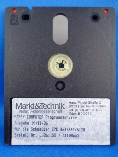 SCHNEIDER/AMSTRAD CPC -- HAPPY COMPUTER DISKS -- # AUSWAHL # - Bild 8 von 30
