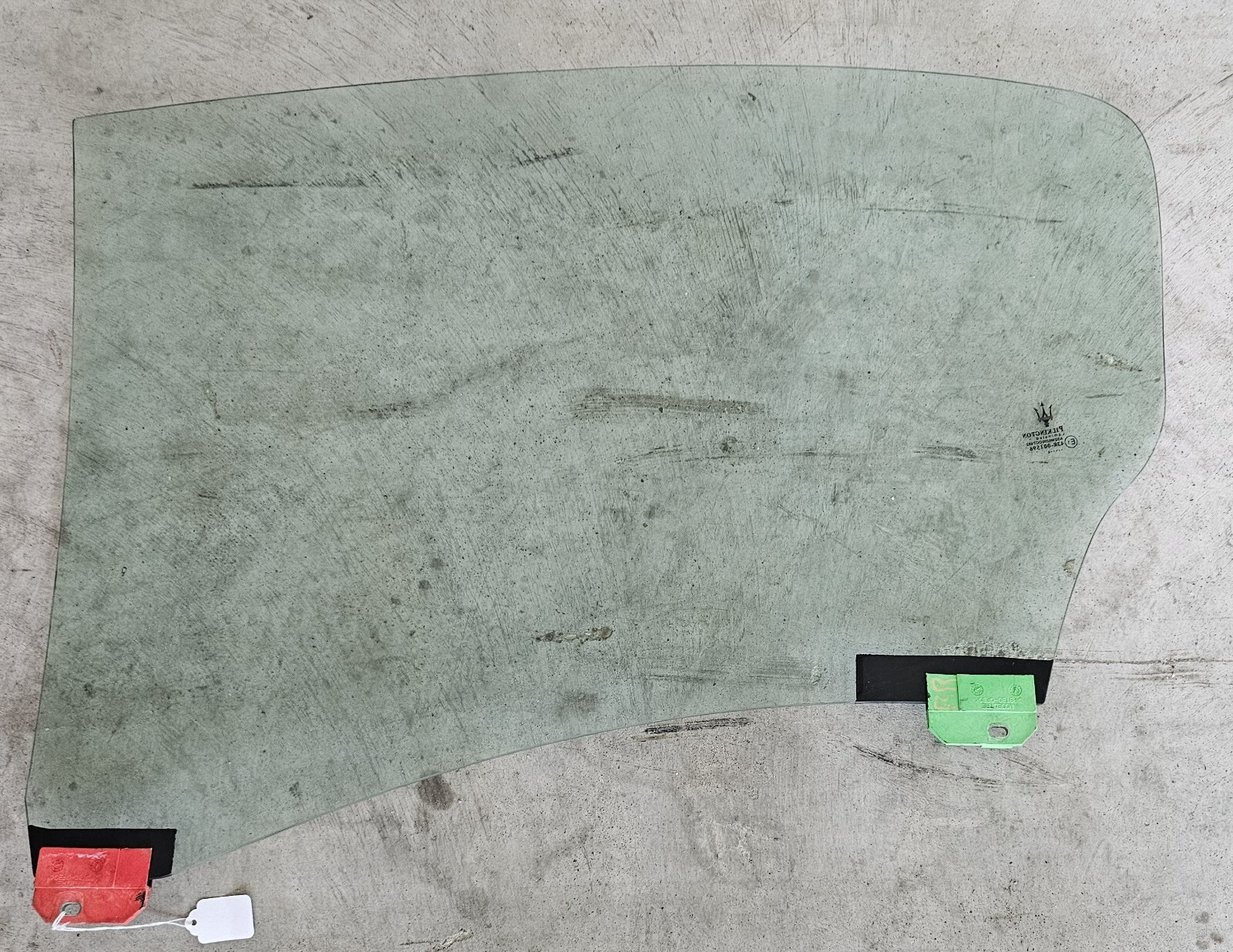 2009-2013 Maserati Quattroporte Rear Right Passenger Side Door Window Glass Oem