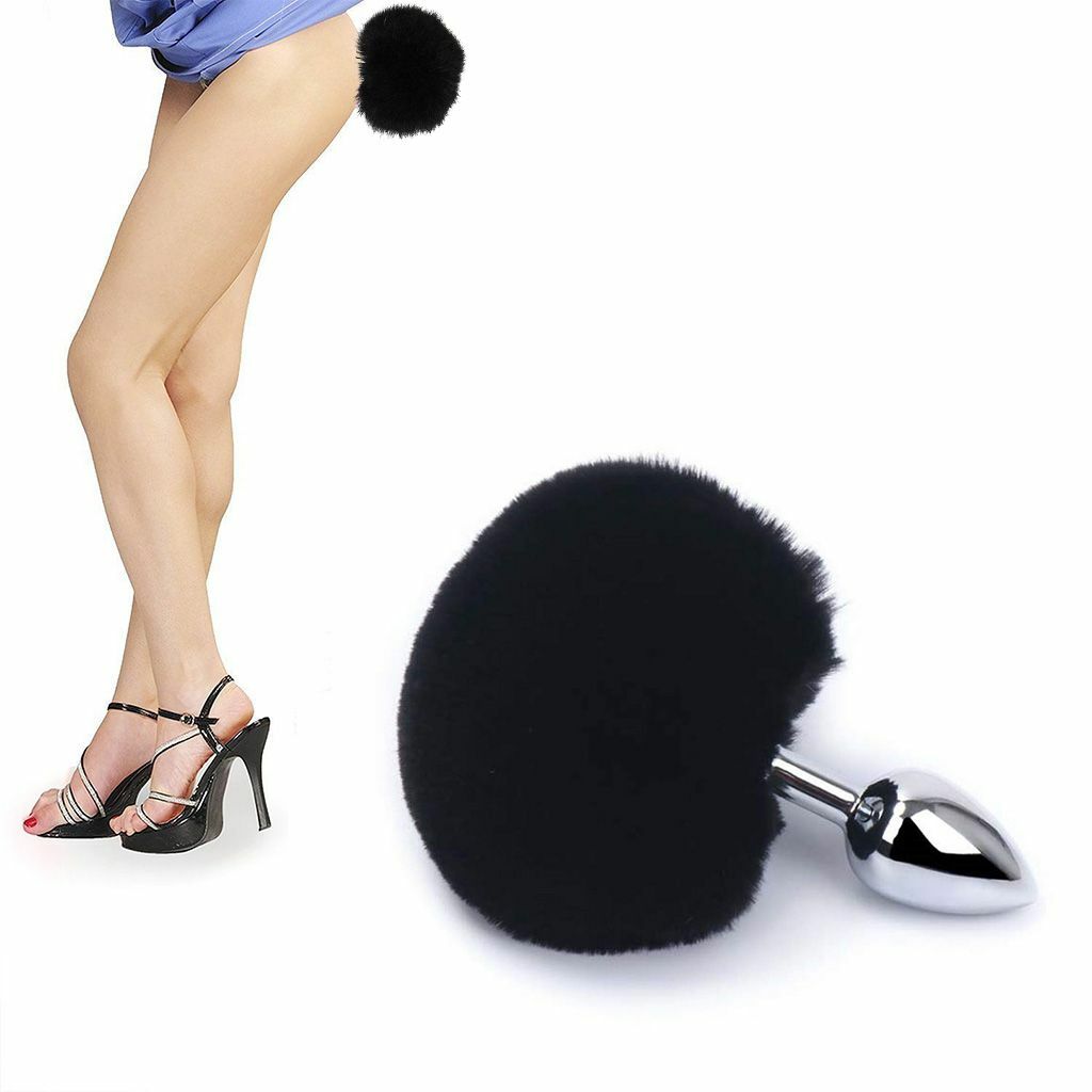girl with bunny tail butt 
