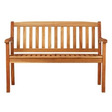 Acacia Wooden Garden Bench Hardwood Pre-Treated Water Resistant Furniture