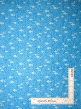 Nautical Fish Ocean Sea Med Blue Cotton Fabric Timeless Treasures C9155 By Yard