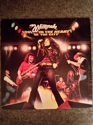 Whitesnake Live In the Heart of the City Geffen / mirage play tested