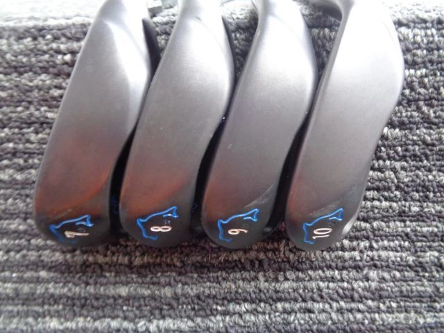 Golf Iron Set Kasco DI-119 Dolphin Black N.S.PRO ZELOS8 (S) 4pcs 7-10 JAPAN - Image 4 of 4