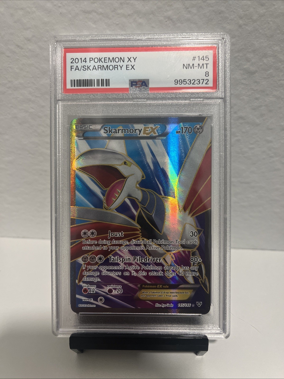 Skarmory EX (145 Full Art) 145/146 XY Holo