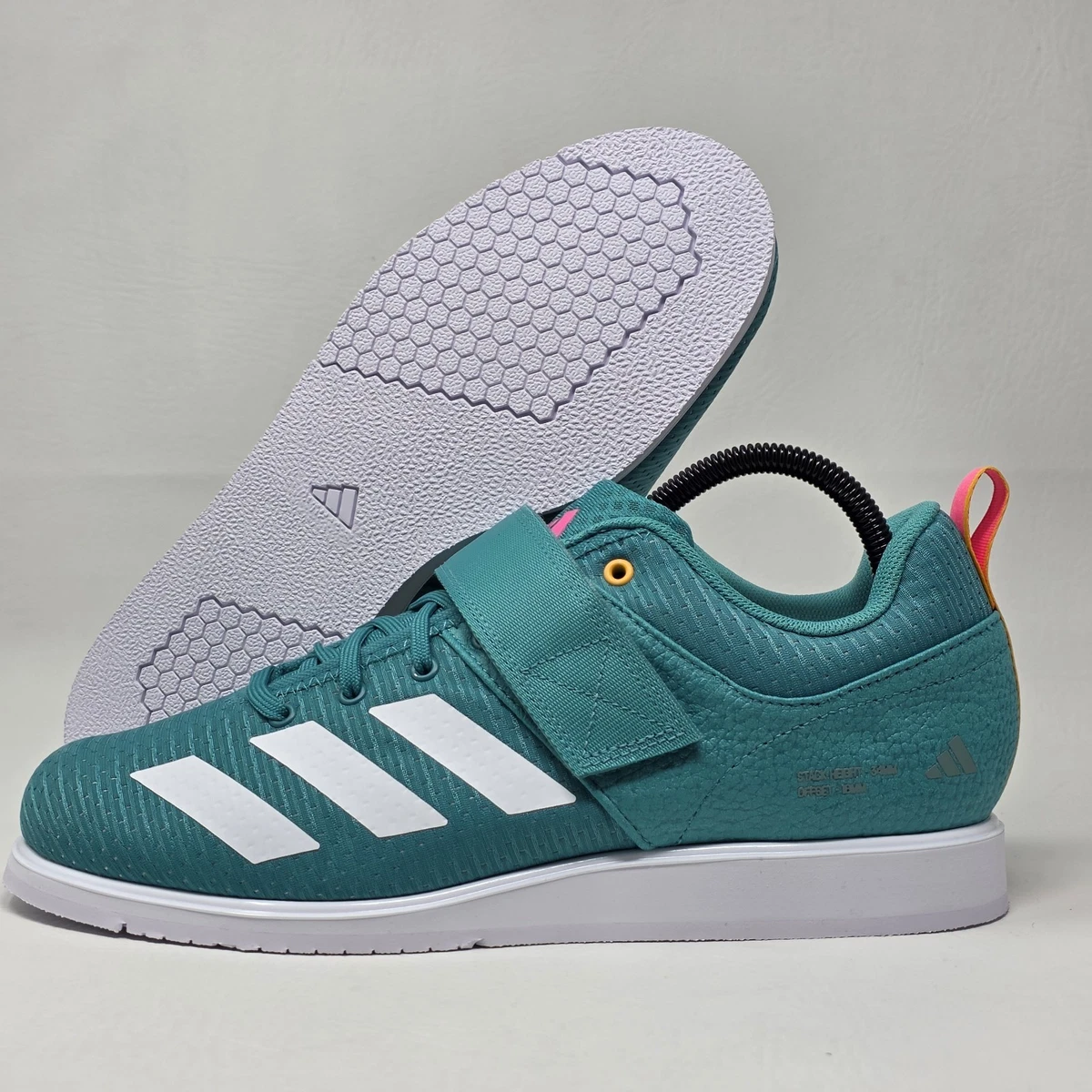 Men\'s 10 Women\'s 11 - Adidas Powerlift 5 Weightlifting Shoes Gym Trainers - Teal Amazon.com: adidas Powerlift 5 Preloved Blue/White/Solar Red  main image 3