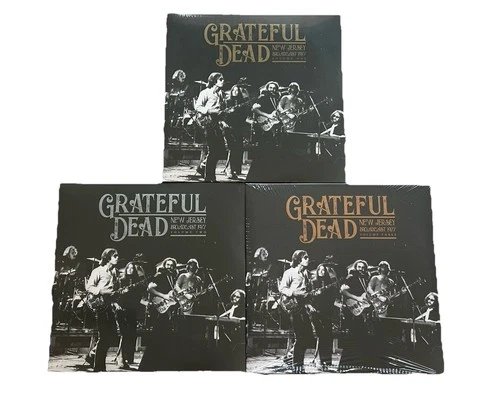 Grateful Dead - New Jersey Broadcast 1977 Vol. 1 2 & 3 Vinyl Records Lot New