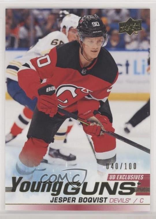 2019-20 Upper Deck Young Guns UD Exclusives /100 Jesper Boqvist #233