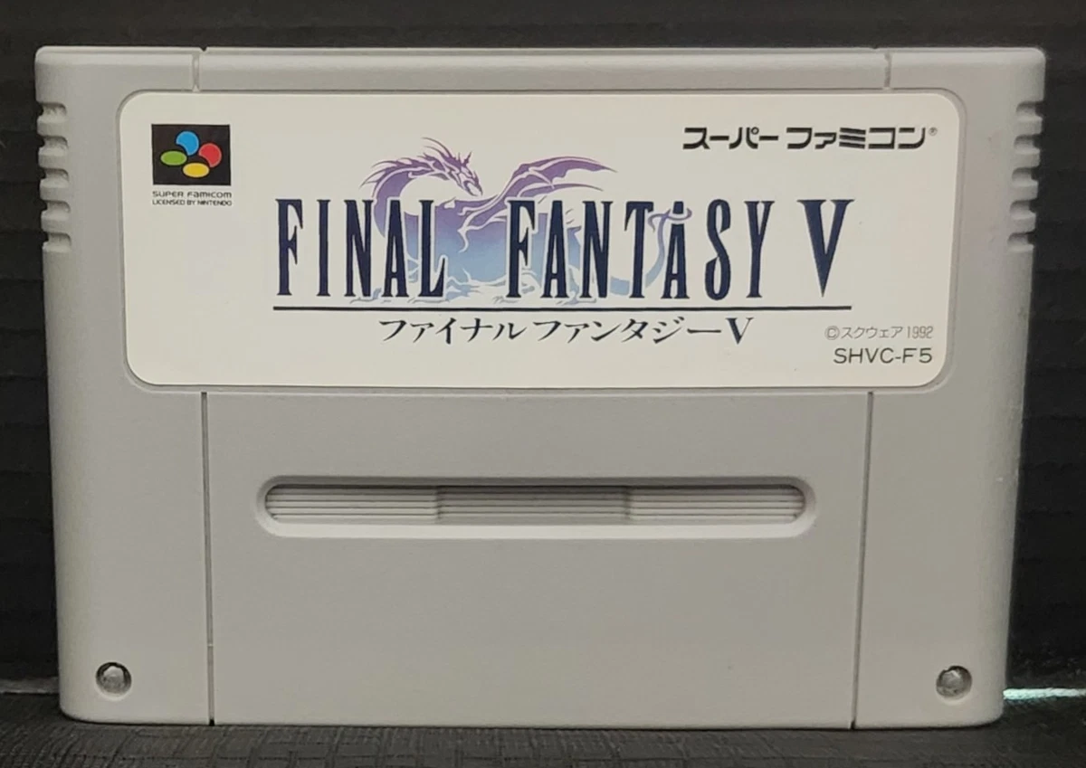 Final Fantasy V Nintendo NTSC-J (Japan) Video Games for sale | eBay