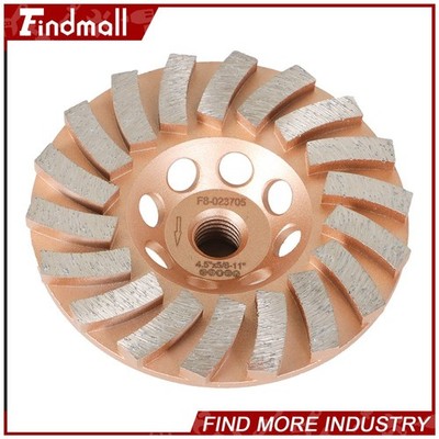Findmall 4.5'' & 5/8'' - 11'' Arbor Grinding Wheels For Concrete And Masonry New