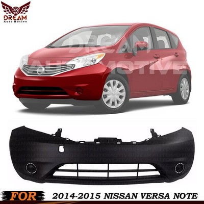 Front Bumper Cover Fascia Paintable For 2014-2015 Nissan Versa Note