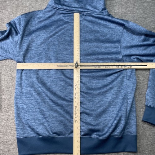 Vortex Optics Hoodie Men Large Blue Pullover Drawstring Casual Outdoor Hunting - Picture 7 of 11