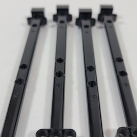 4 LEGO Pirate Ship Black Boat Mast 48002 2x2x20 48002a 4184 71042 7048 4195 6243