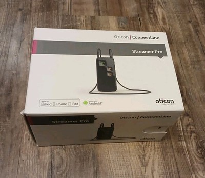 Oticon ConnectLine Streamer Pro Wireless Bluetooth Hearing Aid ...
