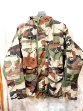 MIL -TEC French Army CCE SF Woodland Camo Combat Smock Jacket Size S